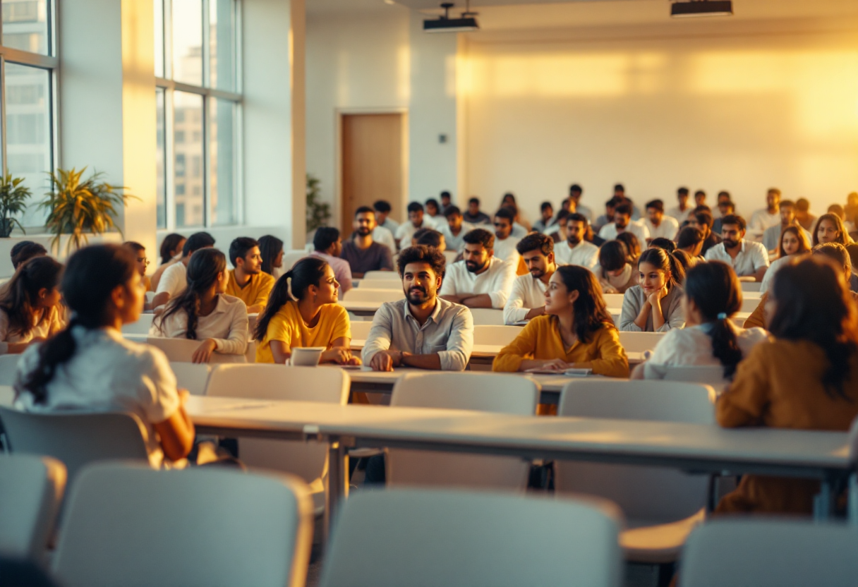 Lecture and study hall